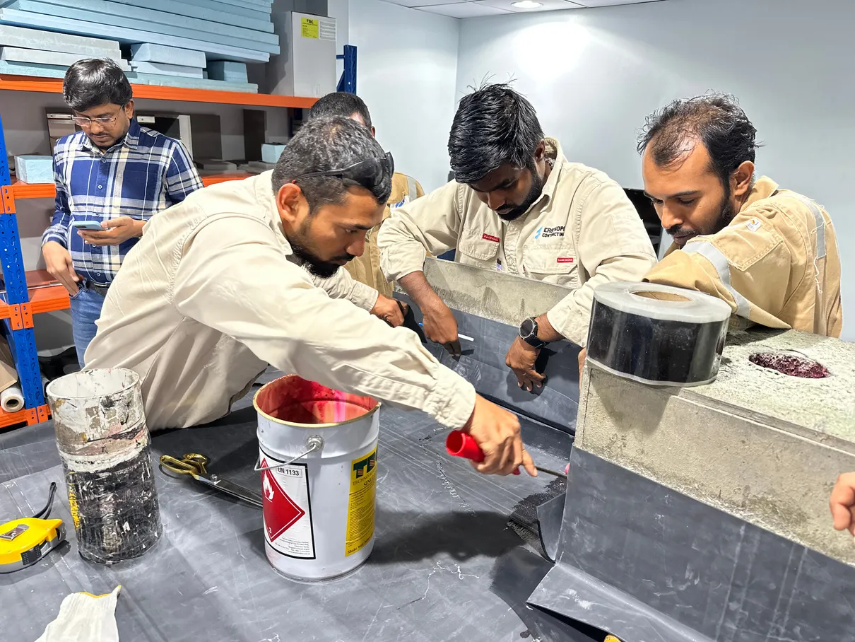 East Hope coating and corrosion control training session