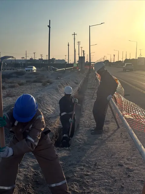 Trenching works — Eastern Province